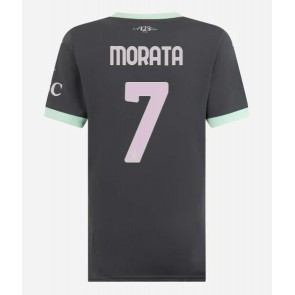 AC Milan Alvaro Morata #7 Tredjetröja Dam 2024-25 Kortärmad